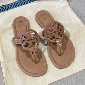 Tory Burch Miller Leather Sandal 7M